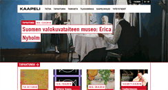 Desktop Screenshot of kaapelitehdas.fi