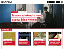 Tablet Screenshot of kaapelitehdas.fi